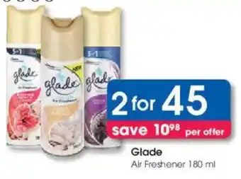 Clicks Glade Air Freshener offer