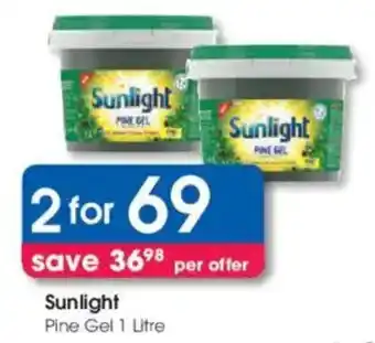 Clicks Sunlight Pine Gel offer