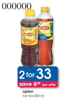 Clicks Lipton Ice Tea offer