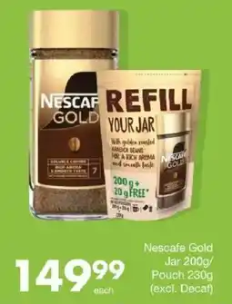 Save Nescafe Gold Jar/ Pouch offer