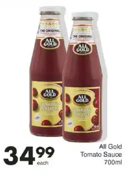 Save All Gold Tomato Sauce offer