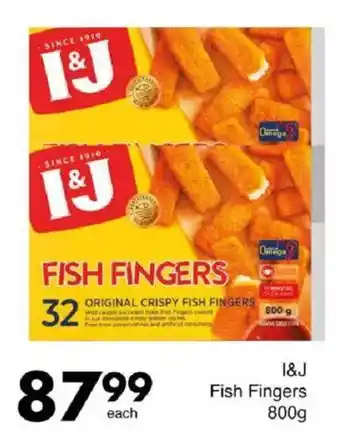 Save I&J Fish Fingers offer