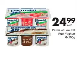 Save Parmalat Low Fat Fruit Yoghurt offer