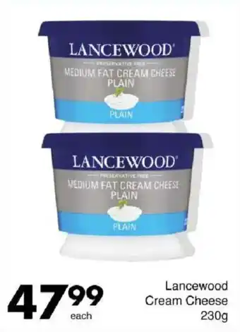 Save Lancewood Cream Cheese offer