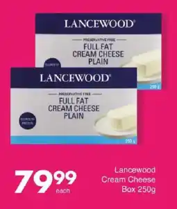 Save Lancewood Cream Cheese Box offer