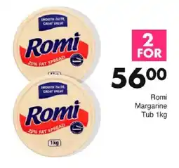Save Romi Margarine Tub offer