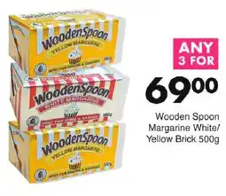 Save Wooden Spoon Margarine White/ Yellow Brick offer