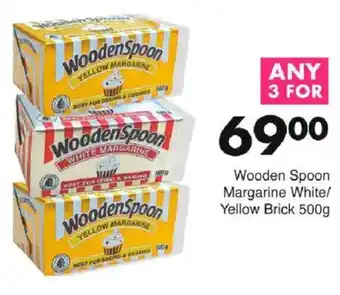 Save Wooden Spoon Margarine White/ Yellow Brick offer