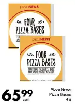 Save Pizza News Pizza Bases offer