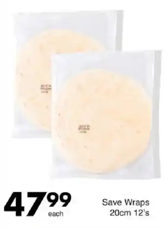 Save Save Wraps offer