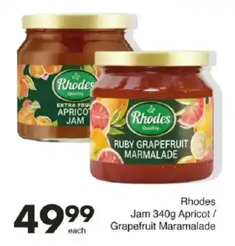 Save Rhodes Jam Apricot/ Grapefruit Maramalade offer