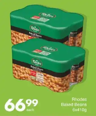 Save Rhodes Baked Beans offer
