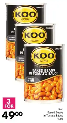 Save Koo Baked Beans In Tomato Sauce offer