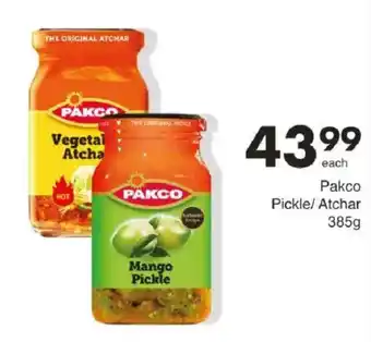 Save Pakco Pickle/ Atchar offer