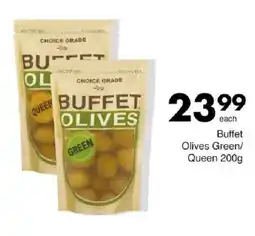 Save Buffet Olives Green/ Queen offer