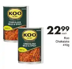 Save Koo Chakalaka offer