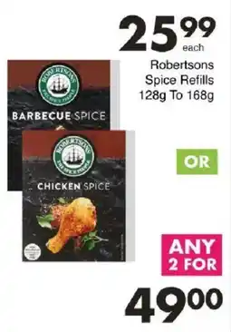 Save Robertsons Spice Refills offer