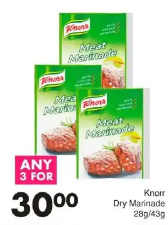 Save Knorr Dry Marinade offer