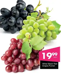 Save Hyper White/ Black/ Red Grapes Punnet offer