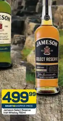 Pick n Pay Jameson Select Reserve Irish Whiskey 750ml offer