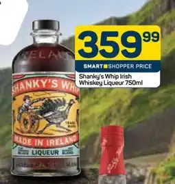 Pick n Pay Shanky's Whip Irish Whiskey Liqueur 750ml offer