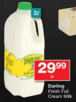 Checkers Fresh Full Cream Milk offer