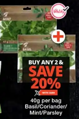 Checkers Basil/ Coriander/ Mint/ Parsley offer