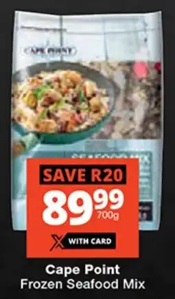 Checkers Cape Point Frozen Seafood Mix offer
