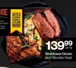 Checkers Steakhouse Classic Beef Ribcanha Roast offer