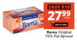 Checkers Rama Original 70% Fat Spread offer