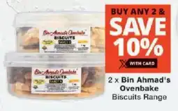 Checkers Bin Ahmad's Ovenbake Biscuits Range offer