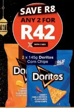 Checkers Doritos Corn Chips offer