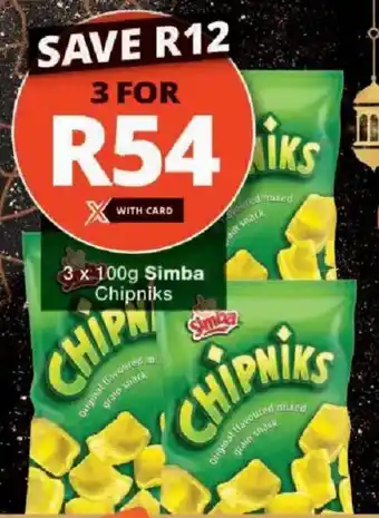 Checkers Simba Chipniks offer