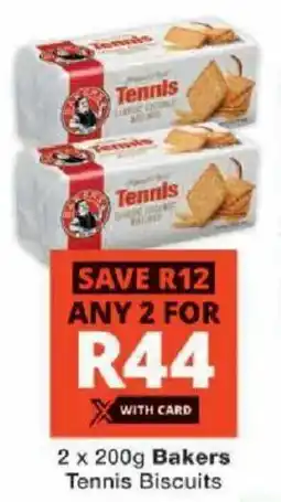 Checkers Bakers Tennis Biscuits offer