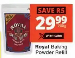Checkers Royal Baking Powder Refill offer