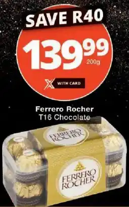 Checkers Ferrero Rocher T16 Chocolate offer