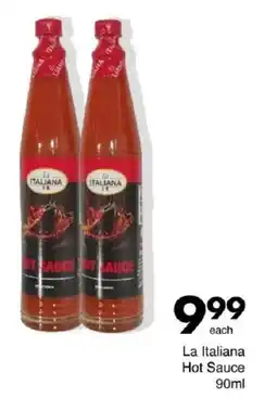 Save La Italiana Hot Sauce offer