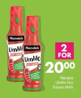 Save Nandos Umlilo Hot Sauce offer