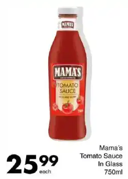 Save Mama's Tomato Sauce In Glass offer