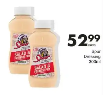 Save Spur Dressing offer