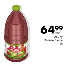 Save All Joy Tomato Sauce offer