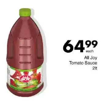 Save All Joy Tomato Sauce offer