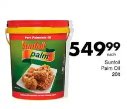 Save Sunfoil Palm Oil offer