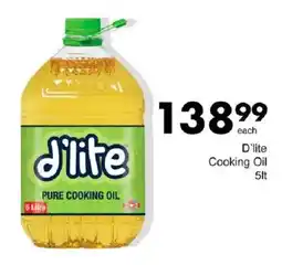 Save D'lite Cooking Oil offer