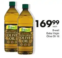 Save B-well Extra Virgin Olive Oil offer