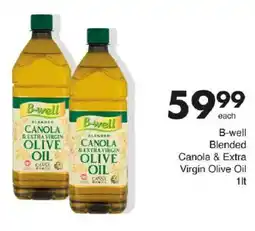 Save B-well Blended Canola & Extra Virgin Olive Oil offer