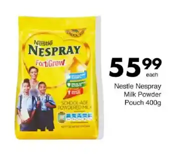 Save Nestle Nespray Milk Powder Pouch offer