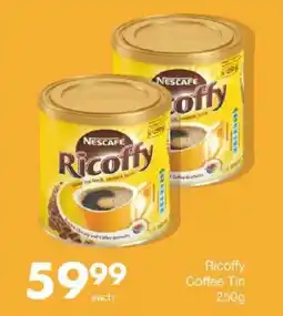 Save Nescafe Ricoffy Coffee Tin offer