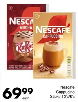 Save Nescafe Cappucino Sticks offer