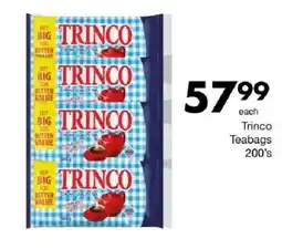 Save Trinco Teabags offer